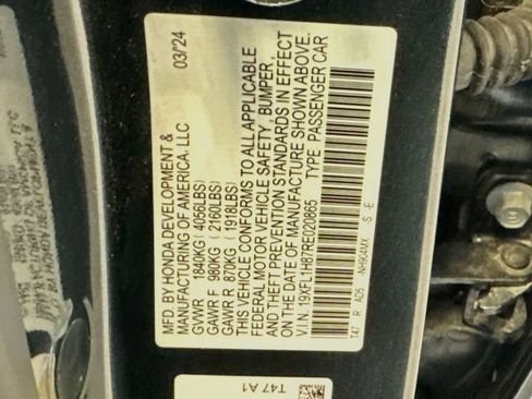 Used 2024 Honda Civic Sport Touring image 33
