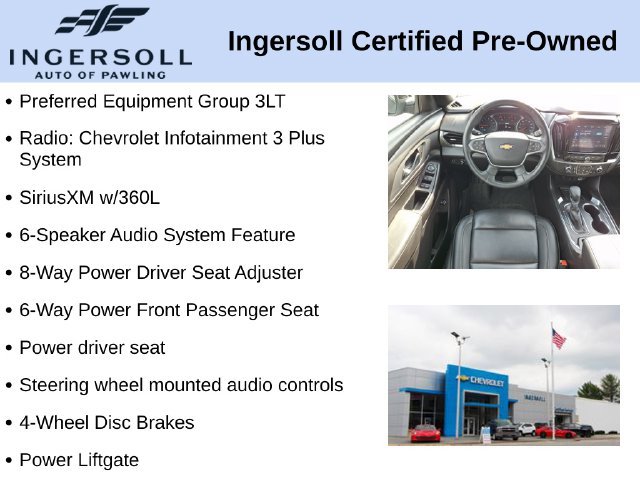 Used 2023 Chevrolet Traverse LT w/ LPO, Floor Liner Package AWD/4WD image 10
