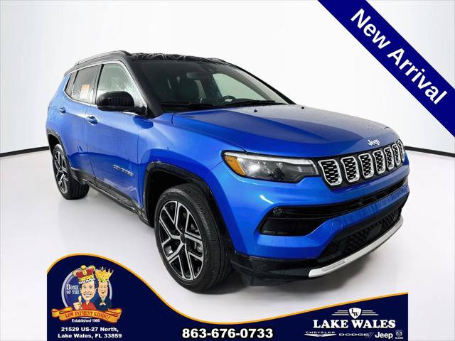 Certified 2025 Jeep Compass Limited w/ Elite Group AWD/4WD image 1