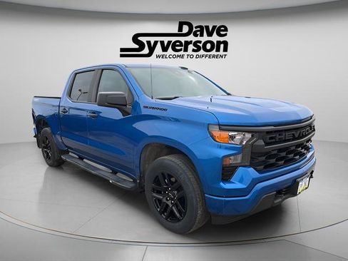 Used 2022 Chevrolet Silverado 1500 Custom w/ LPO, Dark Essentials Package image 3