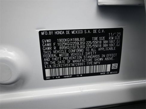 New 2026 Honda HR-V Sport image 4