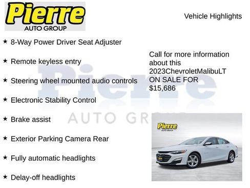 Used 2023 Chevrolet Malibu LT FWD image 14