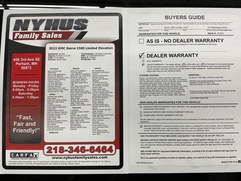 Used 2022 GMC Sierra 1500 Elevation w/ Driver Alert Package I image 53