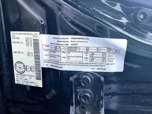 Used 2017 Nissan Maxima 3.5 SL image 18