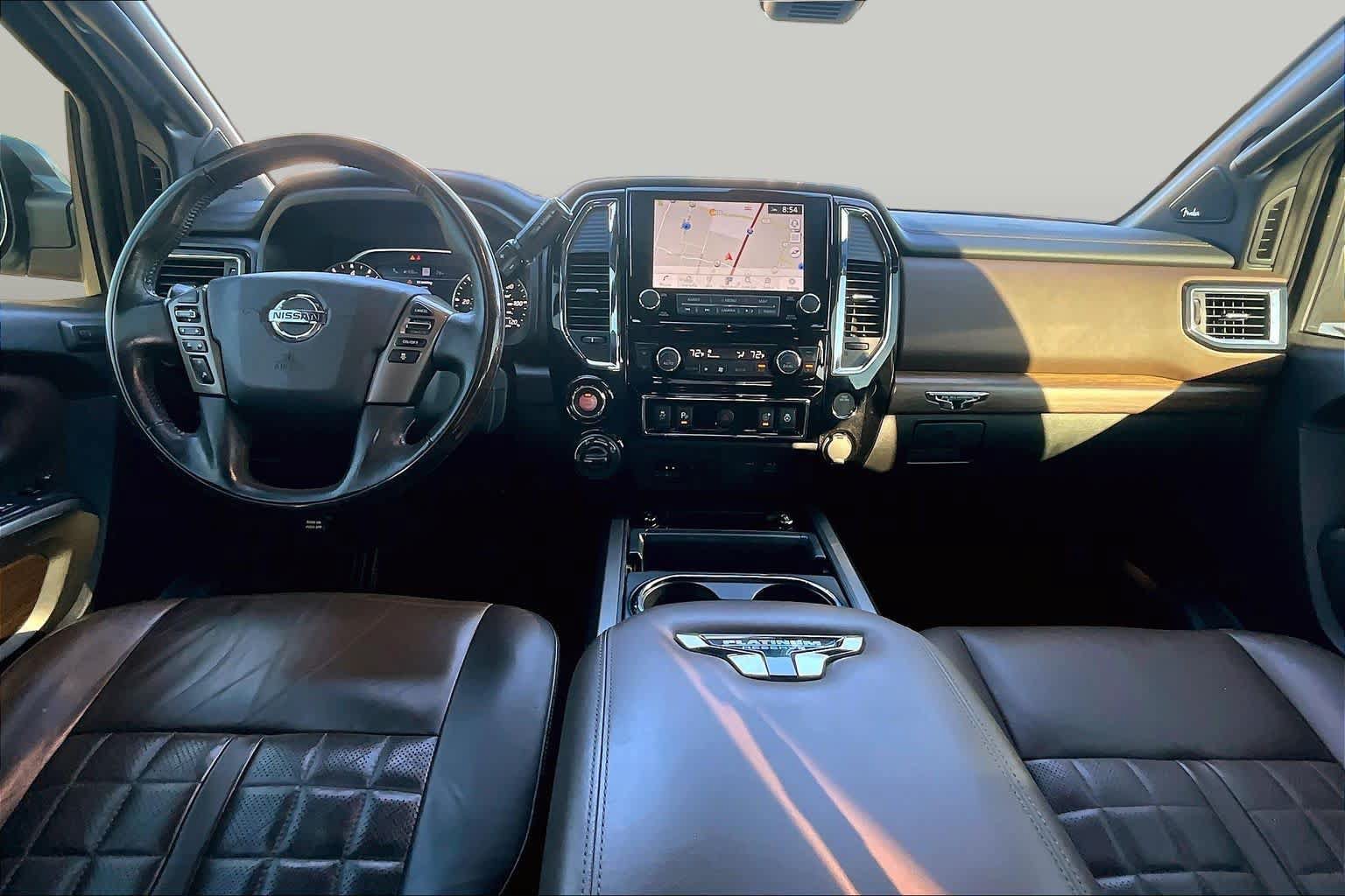 Used 2021 Nissan Titan Platinum Reserve w/ Moonroof Package AWD/4WD image 15