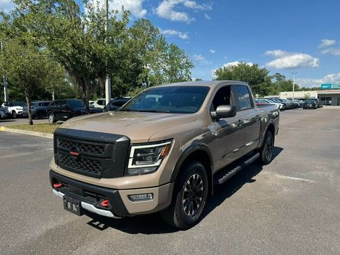 Used 2022 Nissan Titan PRO-4X w/ Off Road Protection Package AWD/4WD image 1