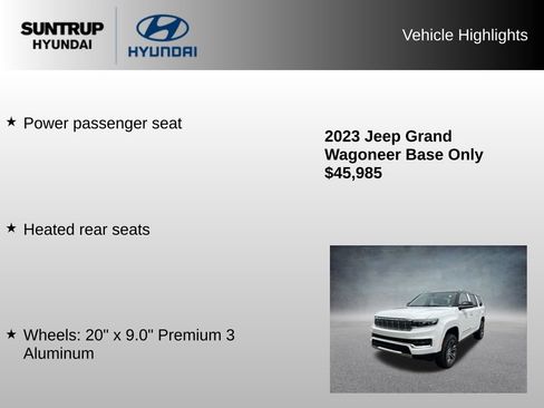 Used 2023 Jeep Grand Wagoneer 4WD image 23