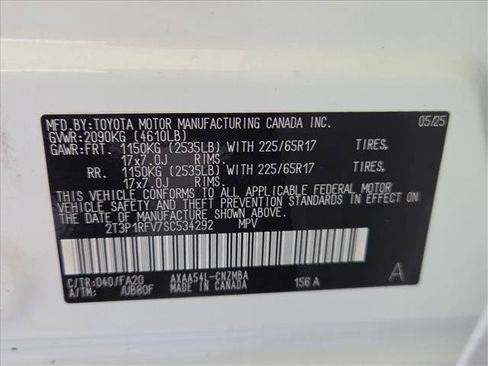 Certified 2025 Toyota RAV4 XLE w/ Convenience Package AWD/4WD image 24