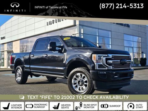 Used 2021 Ford F350 Limited w/ FX4 Off-Road Package image 1