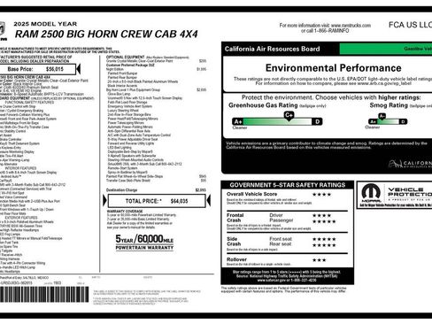 Used 2025 RAM 2500 Big Horn AWD/4WD image 4