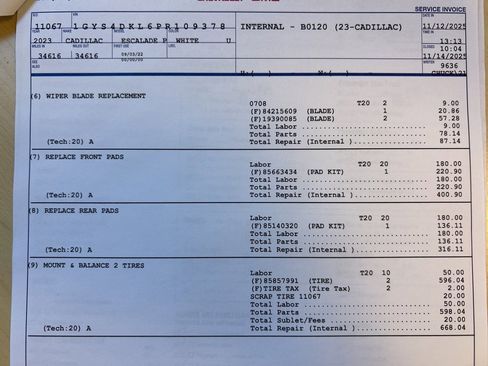 Used 2023 Cadillac Escalade Premium Luxury Platinum image 29