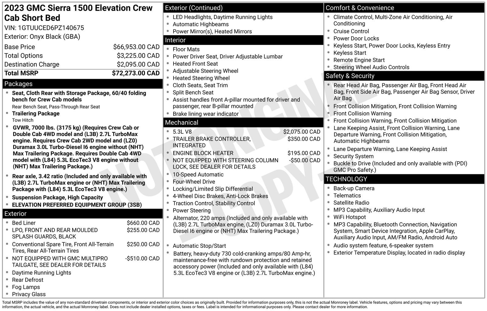 Used 2023 GMC Sierra 1500 Elevation AWD/4WD image 36