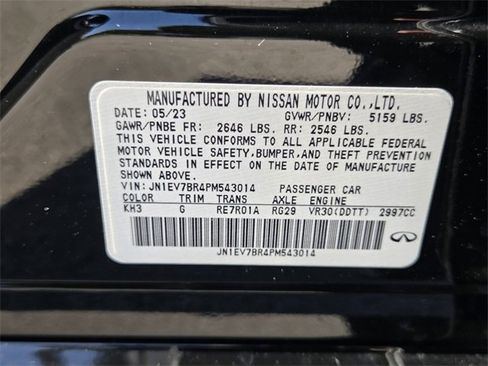 Certified 2023 INFINITI Q50 Luxe w/ Cargo Package image 23