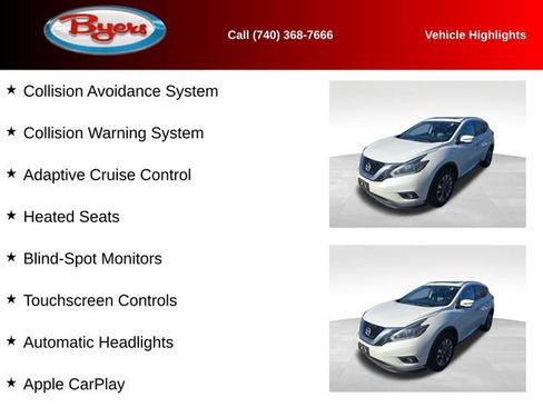 Used 2018 Nissan Murano SL w/ Moonroof Package image 11