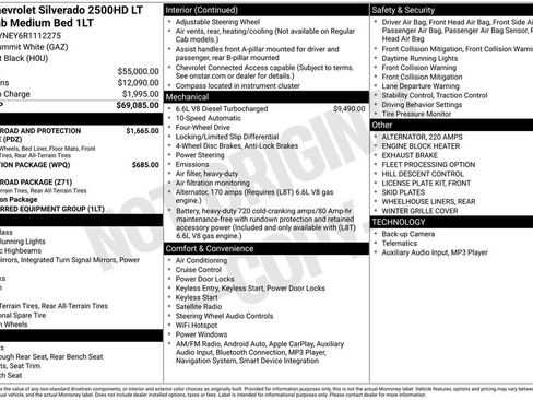 Used 2024 Chevrolet Silverado 2500 LT image 34