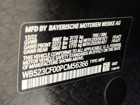 Used 2023 BMW iX xDrive50 w/ Sport Package AWD/4WD image 21