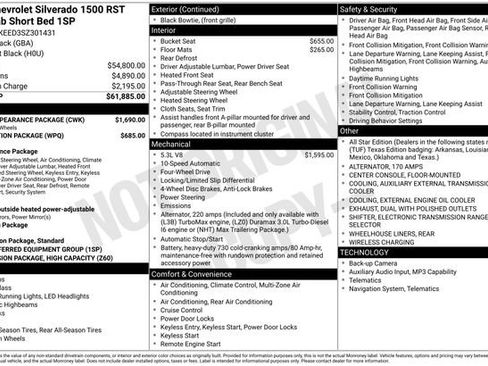 Used 2025 Chevrolet Silverado 1500 RST w/ Dark Appearance Package image 35