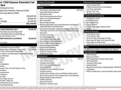 Used 2018 RAM 1500 Express w/ Express Value Package AWD/4WD image 29