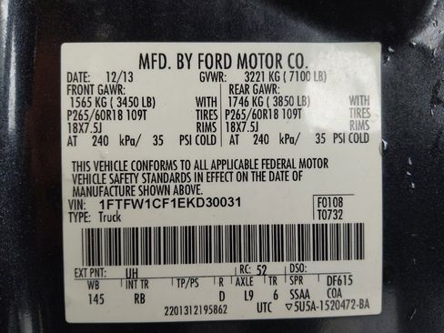 Used 2014 Ford F150 FX2 w/ Equipment Group 401A Mid RWD image 33