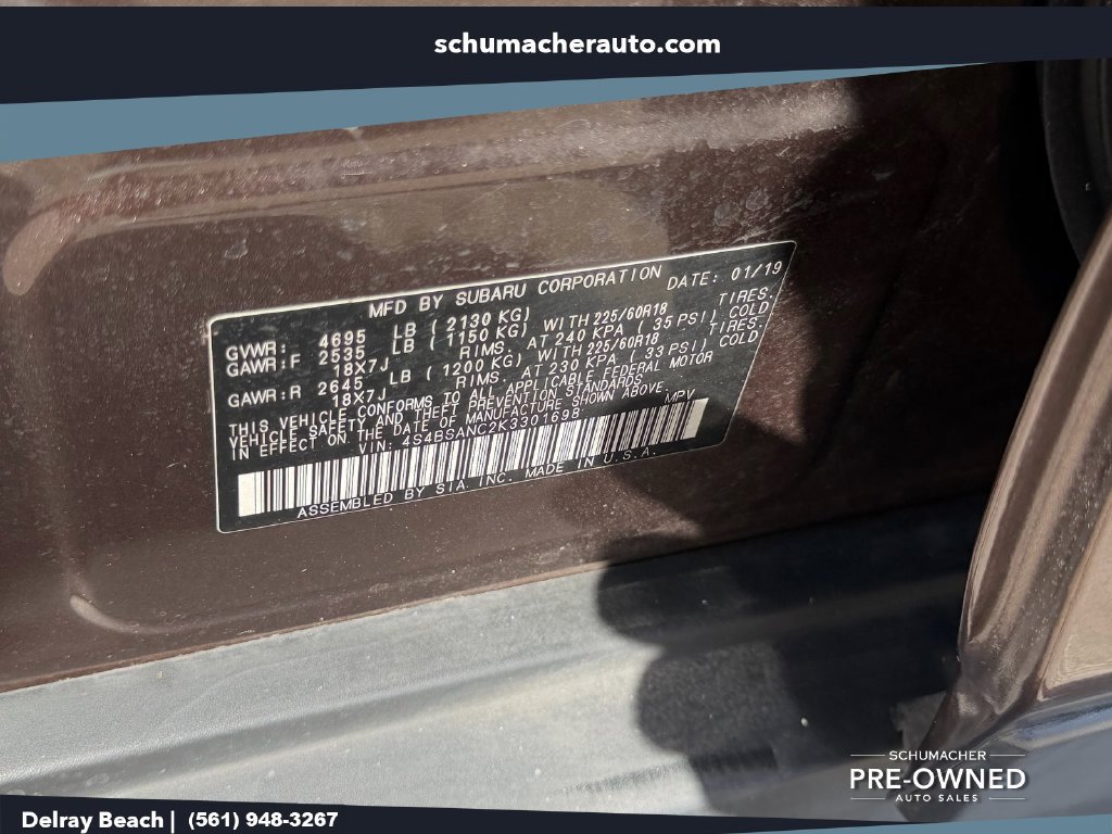 Used 2019 Subaru Outback 2.5i Limited AWD/4WD image 18