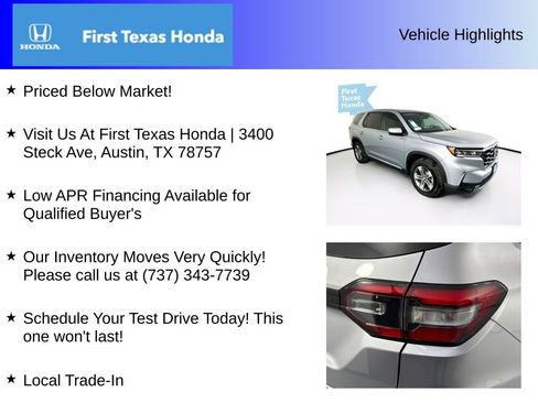 New 2025 Honda Pilot EX-L image 5