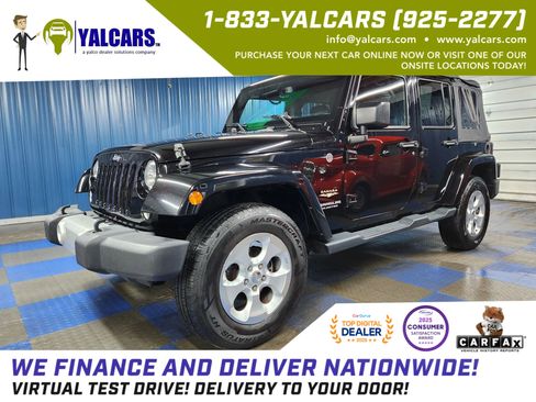 Used 2015 Jeep Wrangler Unlimited Sahara w/ Dual Top Group image 1