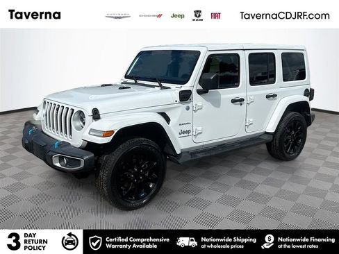 Used 2023 Jeep Wrangler Unlimited Sahara AWD/4WD image 1