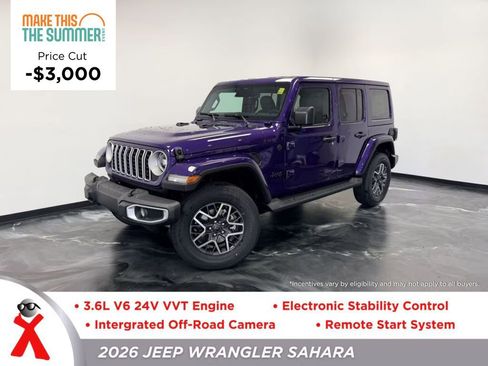 New 2026 Jeep Wrangler Unlimited Sahara AWD/4WD image 1