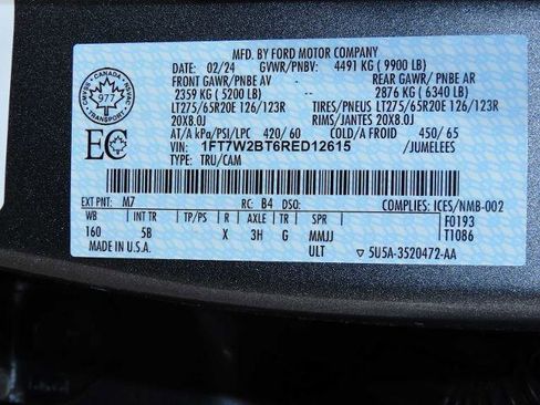 Certified 2024 Ford F250 Lariat w/ Lariat Ultimate Package image 36