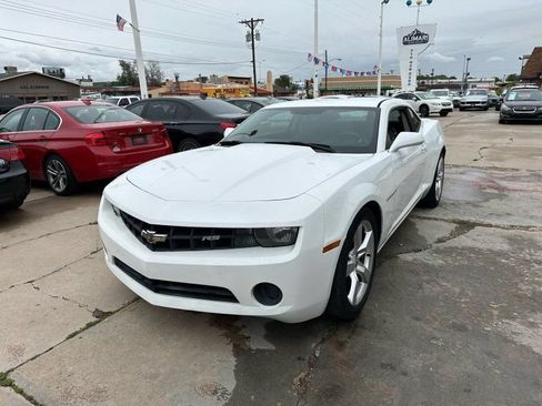 Used 2013 Chevrolet Camaro LS w/ Black Rally Stripe Package RWD image 3