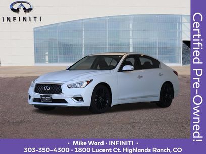 Certified 2023 INFINITI Q50 Luxe w/ Cargo Package