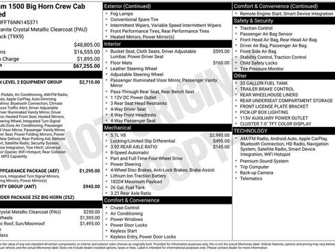 Used 2022 RAM 1500 Big Horn AWD/4WD image 69