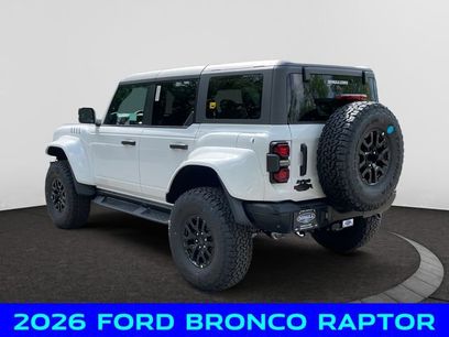 New 2026 Ford Bronco Raptor