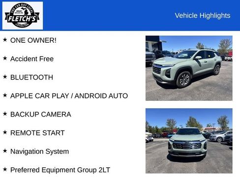 Used 2025 Chevrolet Equinox LT w/ Convenience Package II AWD/4WD image 2