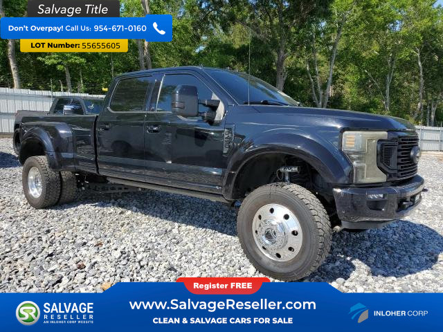 Used 2022 Ford F450 Platinum w/ FX4 Off-Road Package AWD/4WD image 5