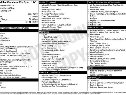 Used 2024 Cadillac Escalade ESV Sport RWD image 57