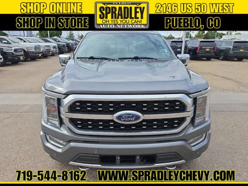 Used 2021 Ford F150 Platinum AWD/4WD image 2