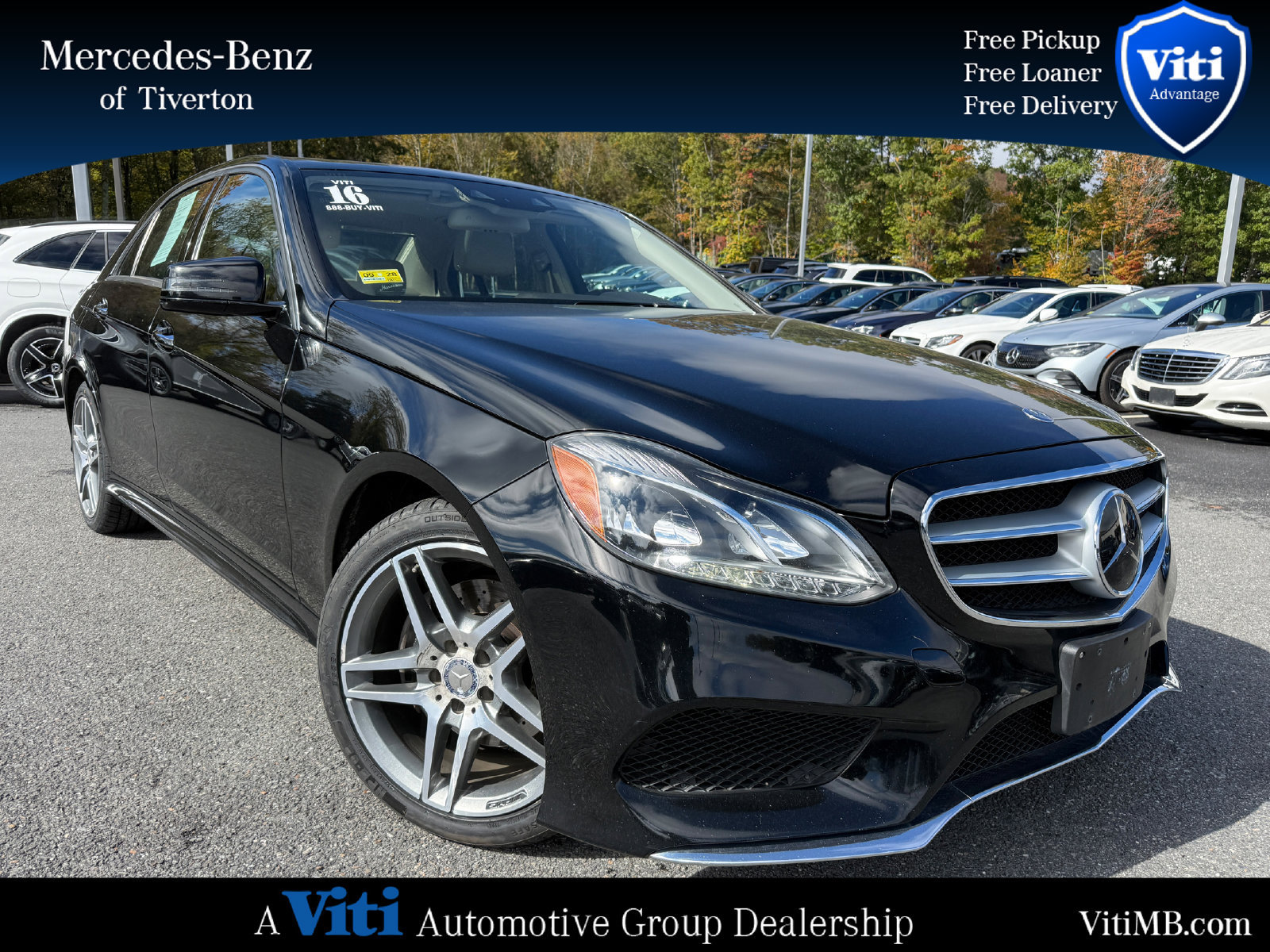 Used 2016 Mercedes-Benz E 350 4MATIC Sedan image 1