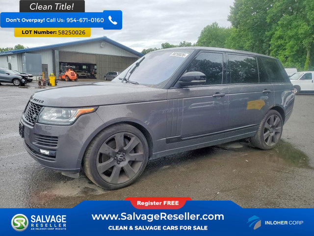 Used 2016 Land Rover Range Rover Long Wheelbase Supercharged AWD/4WD image 1