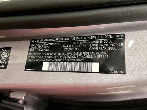 New 2026 Volvo XC60 B5 Ultra w/ Protection Package Premier image 9