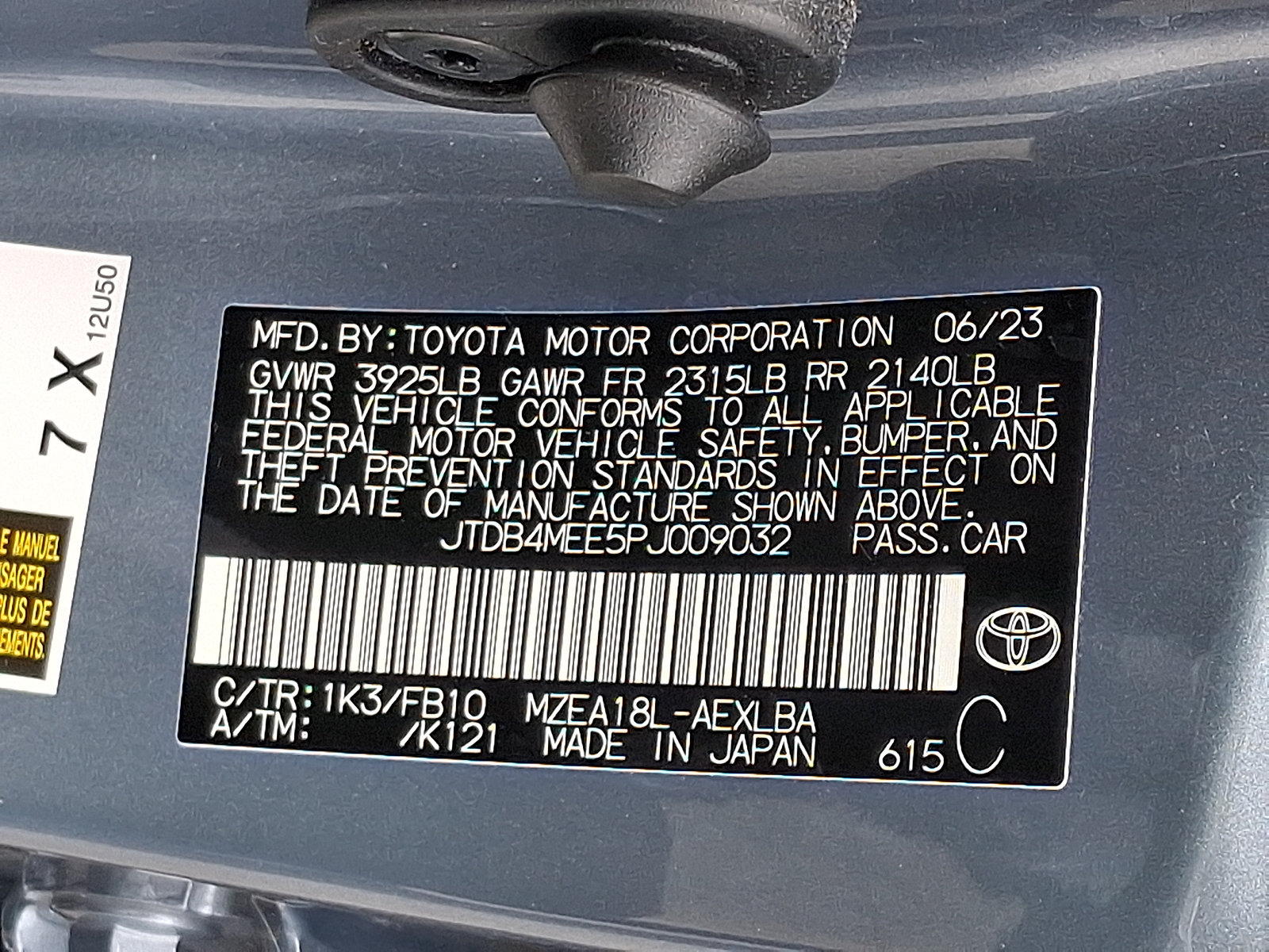 Certified 2023 Toyota Corolla LE w/ LE Convenience Package FWD image 29