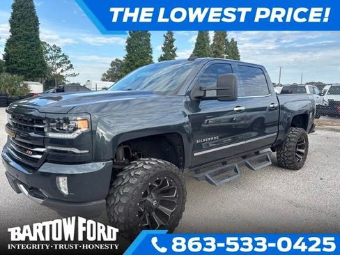 Used 2017 Chevrolet Silverado 1500 LTZ Z71 w/ LTZ Plus Package AWD/4WD image 1
