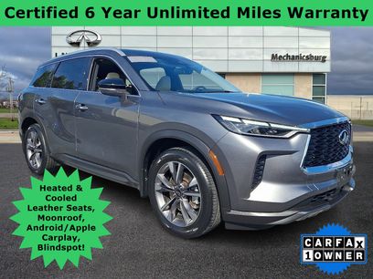 Certified 2022 INFINITI QX60 Luxe w/ Cargo Package