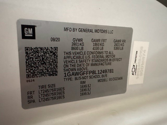 Used 2020 Chevrolet Express 2500 LT RWD image 45
