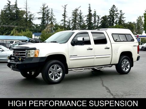 Used 2013 GMC Sierra 1500 SLT w/ SLT White Diamond Edition AWD/4WD image 4