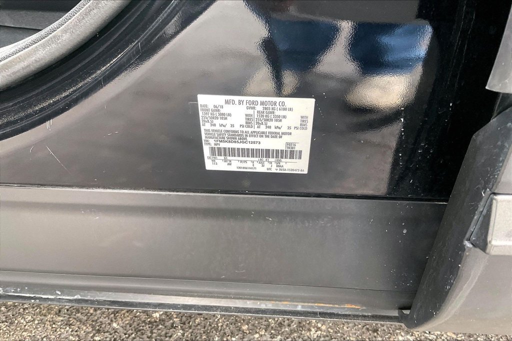 Used 2018 Ford Explorer XLT w/ Equipment Group 202A AWD/4WD image 34