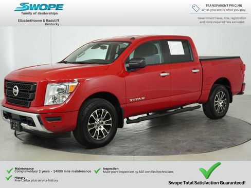 Used 2021 Nissan Titan SV w/ SV Convenience Package AWD/4WD image 10