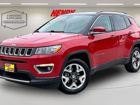 Used 2021 Jeep Compass Limited w/ Trailer Tow Group AWD/4WD image 3