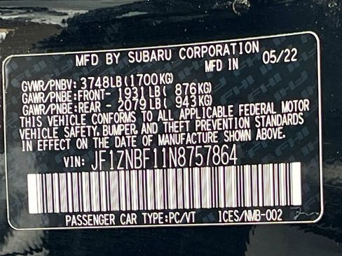 Used 2022 Toyota GR86 Premium w/ ALL Weather Mat Package (TMS) RWD image 30