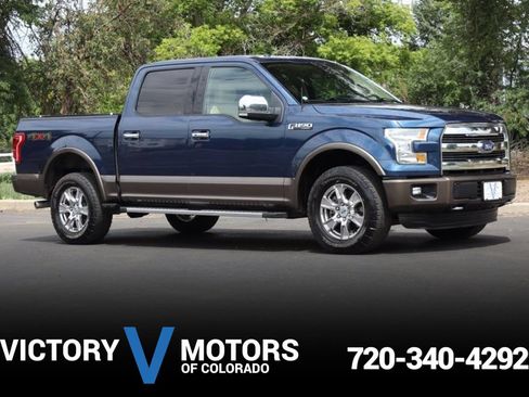 Used 2015 Ford F150 Lariat AWD/4WD image 1